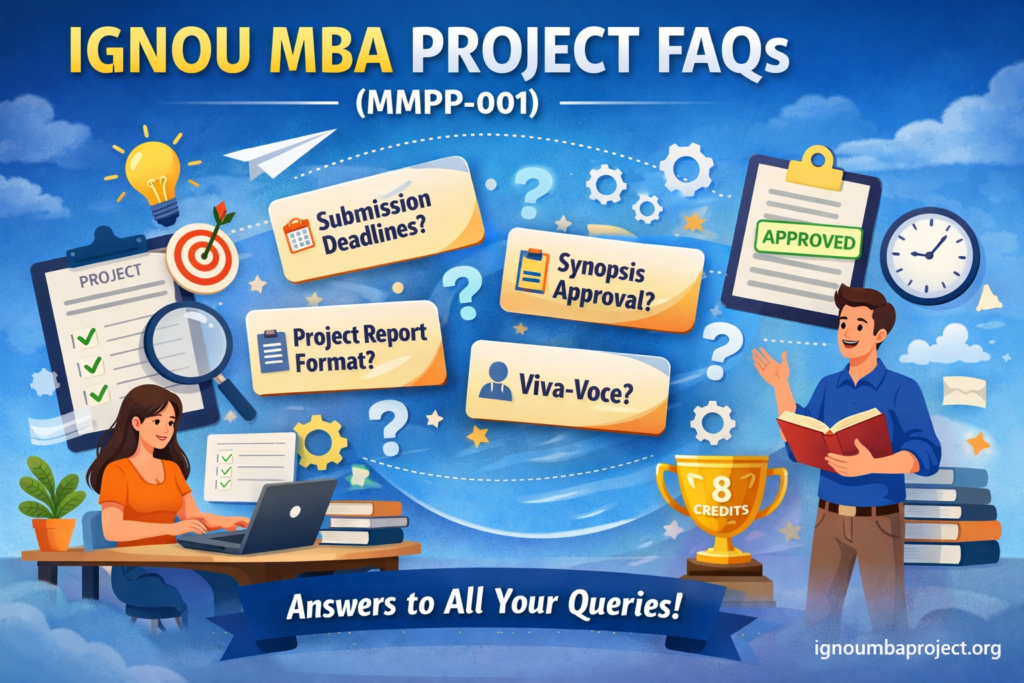 IGNOU MBA Project FAQ