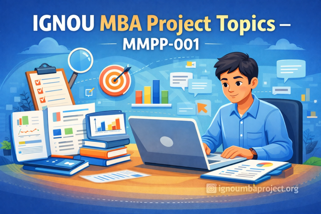 IGNOU MBA Project topics